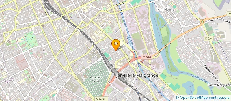 localisation de l'entreprise HTTM  NANCY