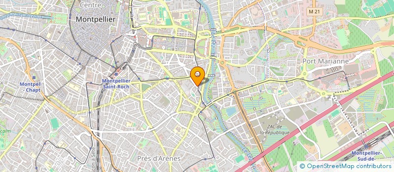 localisation de l'entreprise HTTP ASSOCIES à MONTPELLIER