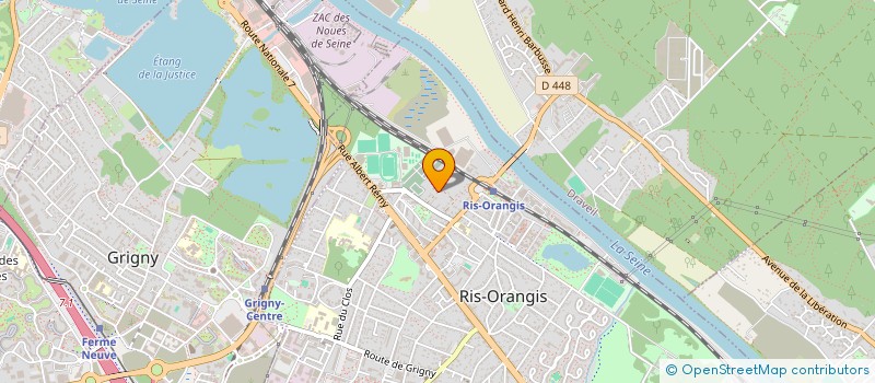 localisation de l'entreprise HTTP'UB à RIS-ORANGIS
