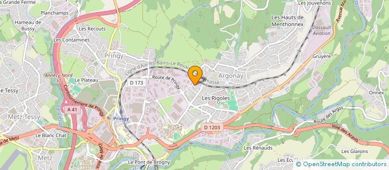 localisation de l'entreprise HTTPS à EPAGNY METZ-TESSY