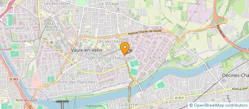localisation de l'entreprise HTTPS PRODUCT à VAULX-EN-VELIN