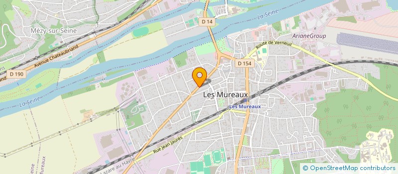 localisation de l'entreprise HU à LES MUREAUX