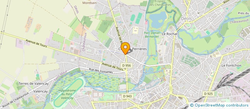 localisation de l'entreprise HU YI à CHATEAUROUX
