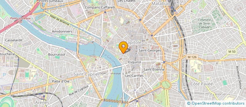 localisation de l'entreprise HU198 à TOULOUSE