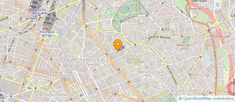 localisation de l'entreprise HUA KANG  PARIS