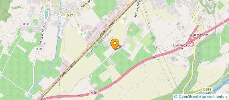 localisation de l'entreprise HUACAS  CHATTE