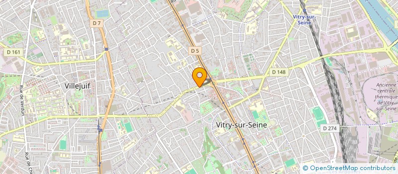 localisation de l'entreprise HUACHAN à VITRY-SUR-SEINE