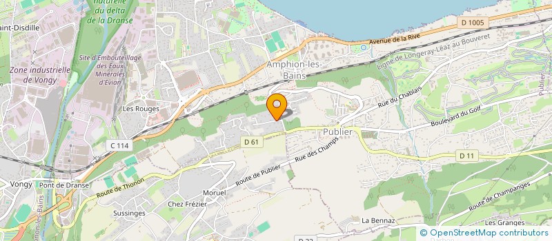 localisation de l'entreprise HUAHINE  PUBLIER