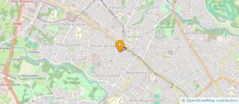 localisation de l'entreprise HUAHINE  SAINT-HERBLAIN