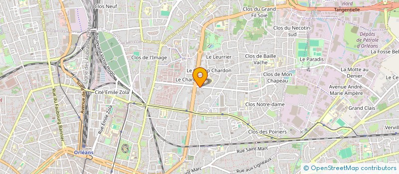 localisation de l'entreprise HUAHINE  ORLEANS