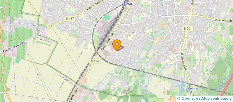 localisation de l'entreprise HUAHINE INVESTMENT  COLMAR