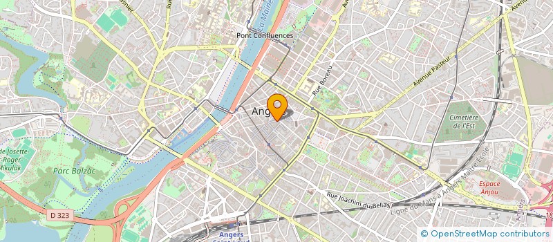 localisation de l'entreprise HUAI YANG GE à ANGERS