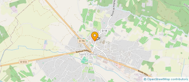 localisation de l'entreprise HUALPA  SAINT-CANNAT