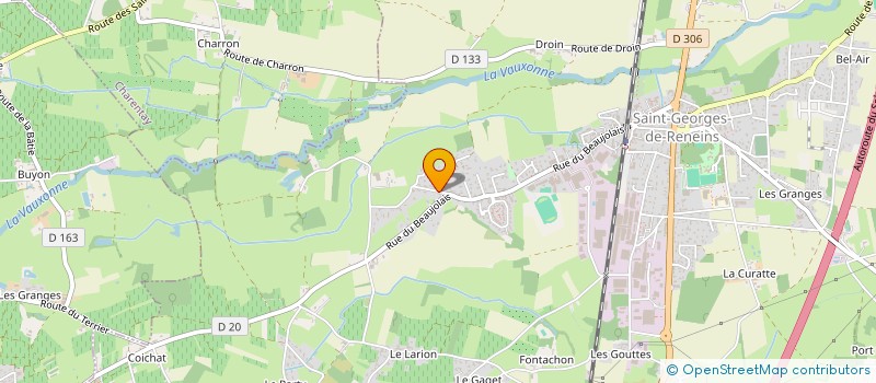 localisation de l'entreprise HUALTO  SAINT-GEORGES-DE-RENEINS