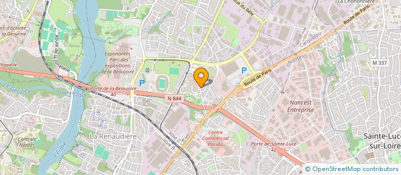 localisation de l'entreprise HUANG  NANTES