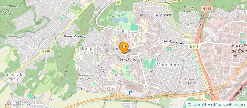 localisation de l'entreprise HUANG BIS à LES ULIS