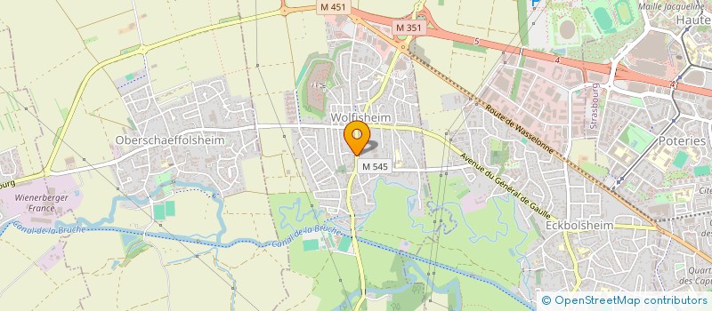 localisation de l'entreprise HUANG XIA  WOLFISHEIM