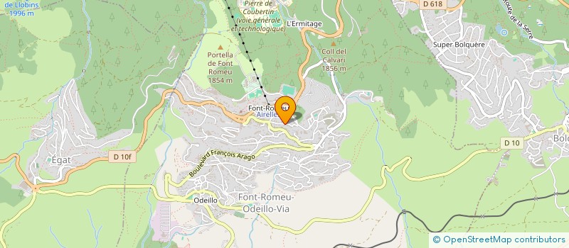 localisation de l'entreprise HUAPI  FONT-ROMEU-ODEILLO-VIA