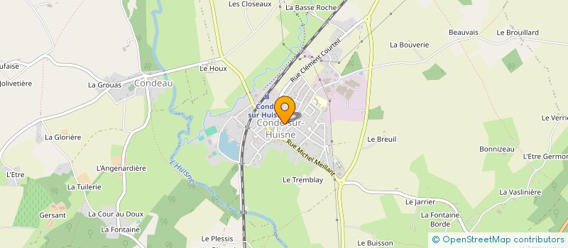 localisation de l'entreprise HUARD à SAINT-GERMAIN-DES-GROIS