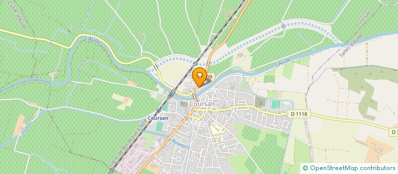 localisation de l'entreprise HUARPES  COURSAN