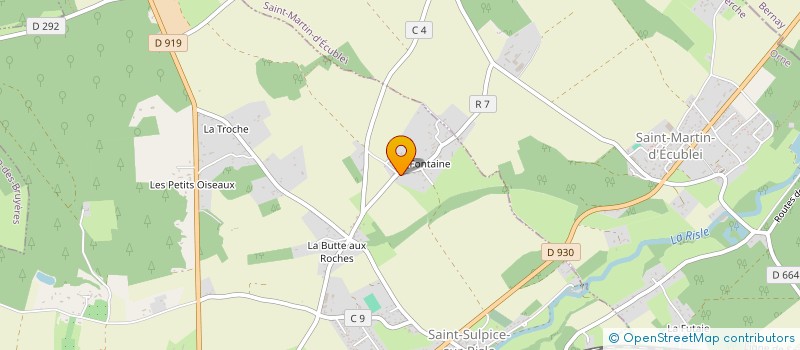 localisation de l'entreprise HUART58 HOLDING à SAINT-SULPICE-SUR-RISLE