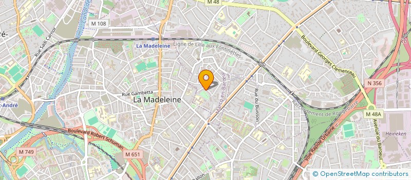 localisation de l'entreprise HUAYNA CONSEIL à MARCQ-EN-BARŒUL
