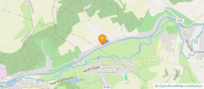 localisation de l'entreprise HUB  SOMMERVILLER