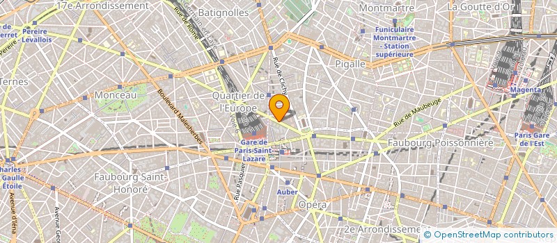 localisation de l'entreprise HUB DIFFUSION  PARIS