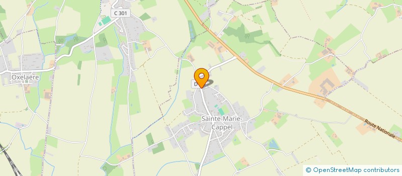 localisation de l'entreprise HUB'PLOUFF  SAINTE-MARIE-CAPPEL