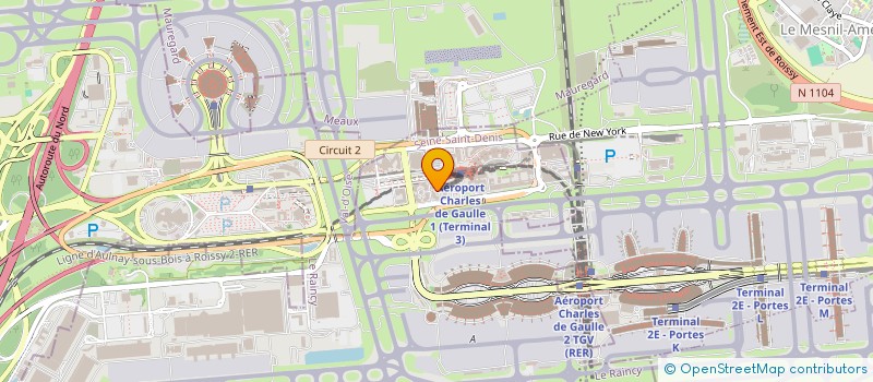 localisation de l'entreprise HUB SAFE EVENT - SAFESQUARE BY SAMSIC  TREMBLAY-EN-FRANCE
