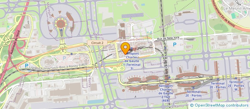 localisation de l'entreprise HUB SAFE - SAFESQUARE BY SAMSIC à TREMBLAY-EN-FRANCE