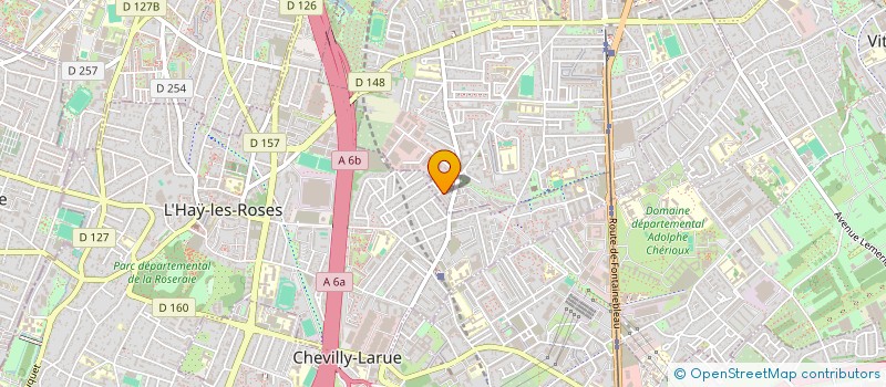 localisation de l'entreprise HUB SANTE  VILLEJUIF