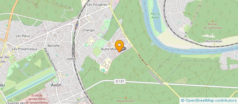 localisation de l'entreprise HUB TRADING  AVON