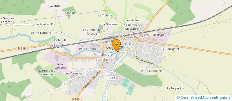 localisation de l'entreprise HUBAIL AUDIO VIDEO  AMANCE