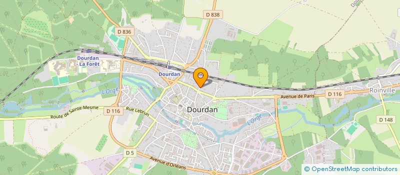 localisation de l'entreprise HUBALIS HOLDING  DOURDAN