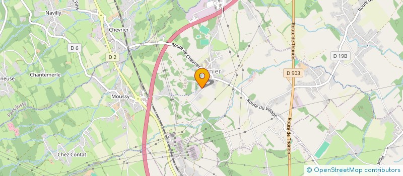 localisation de l'entreprise HUBAUT  CORNIER