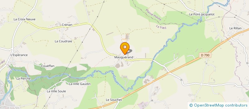 localisation de l'entreprise HUBBARD à LE FŒIL