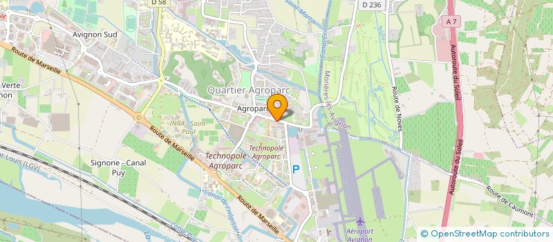 localisation de l'entreprise HUBCYCLE à AVIGNON
