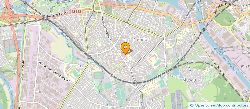 localisation de l'entreprise HUBE PATISSIER  SCHILTIGHEIM