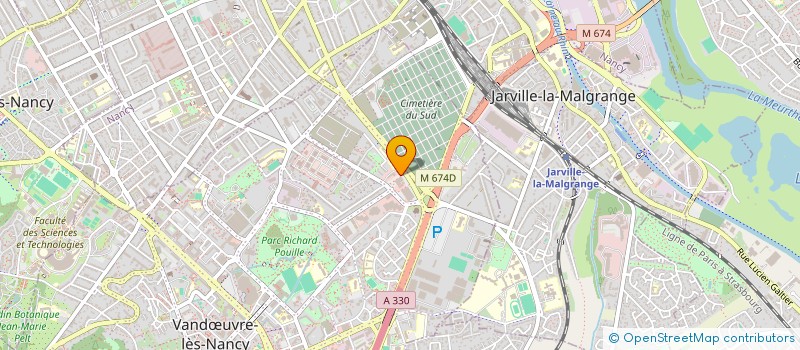 localisation de l'entreprise HUBEEE  VANDUVRE-LES-NANCY