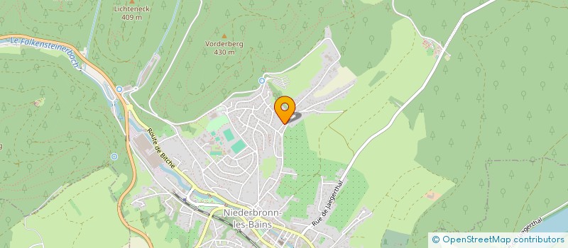 localisation de l'entreprise HUBER BATIMENT  GUNDERSHOFFEN