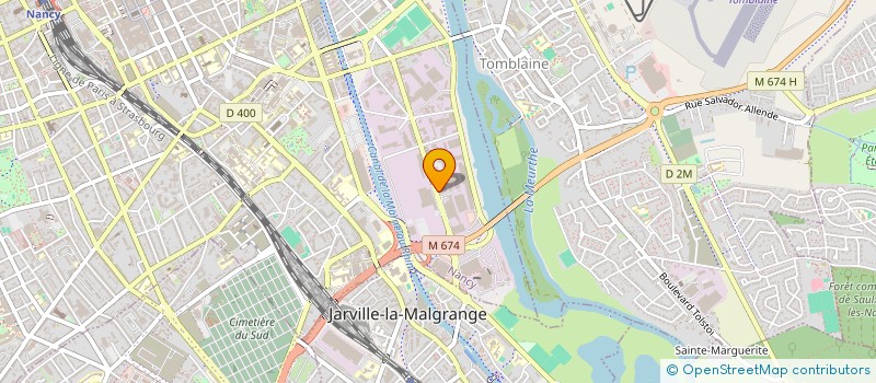 localisation de l'entreprise HUBERT à MANOM