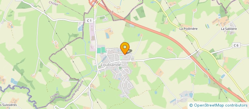 localisation de l'entreprise HUBERT CREATION  MAULEON