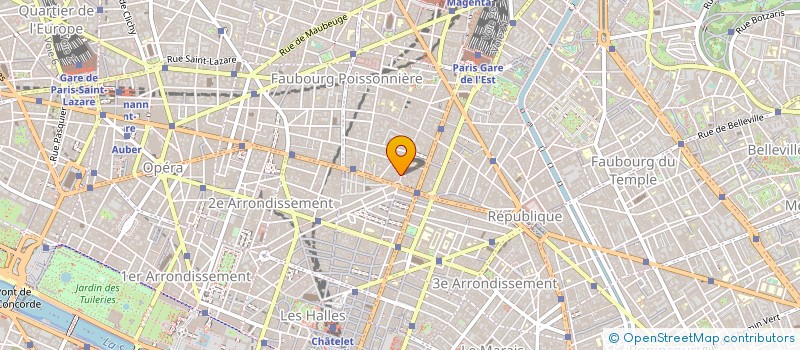 localisation de l'entreprise HUBERT DENOUS  PARIS