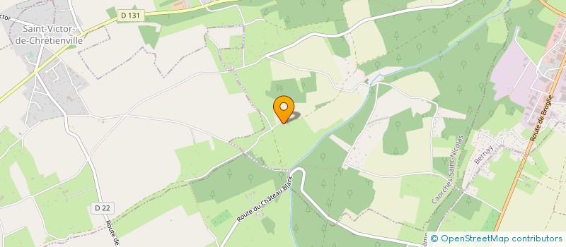 localisation de l'entreprise HUBERT FILS  CAORCHES-SAINT-NICOLAS