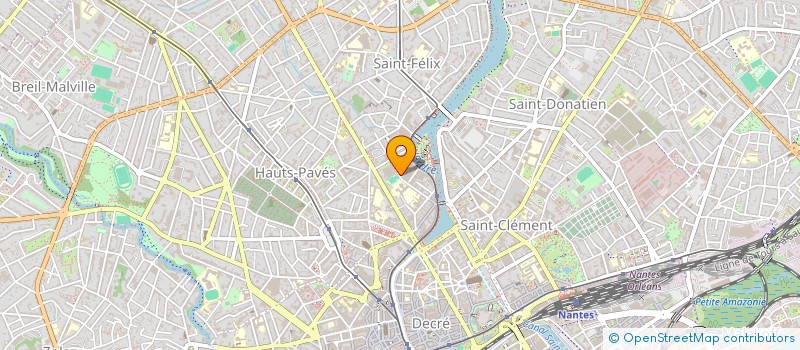 localisation de l'entreprise HUBERT G. CONSULTING à NANTES