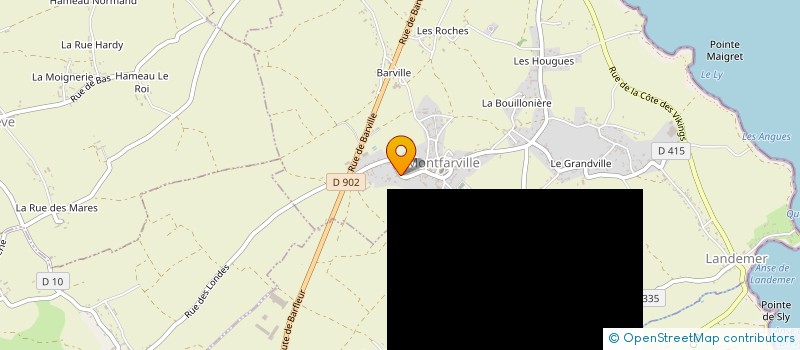 localisation de l'entreprise HUBERT & JEAN à CAEN