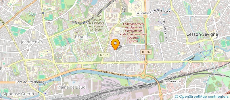 localisation de l'entreprise HUBERT LAURENT INVESTISS PATRIMONIAL  SAINT-GILDAS-DE-RHUYS