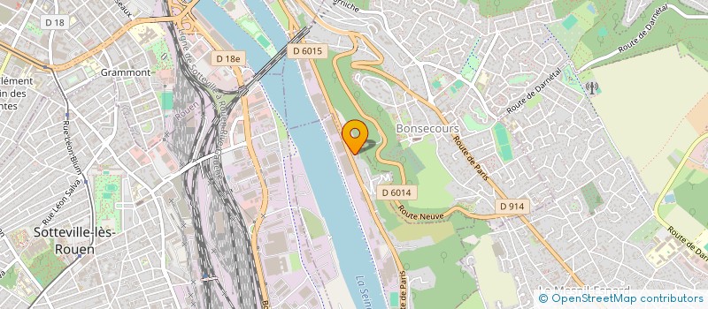 localisation de l'entreprise HUBERT PEINTURE  AMFREVILLE-LA-MI-VOIE