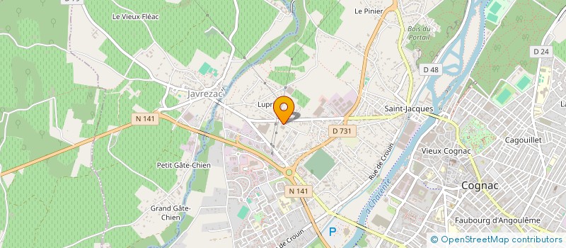 localisation de l'entreprise HUBERTRACK à MERPINS